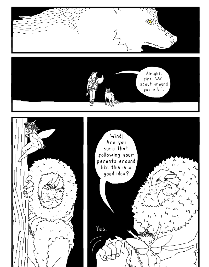 The Art of Running Away - Episode 13, Page 3: A Shadow