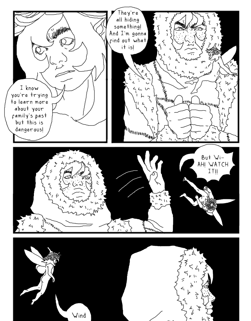 The Art of Running Away - Episode 13, Page 4: A Shadow