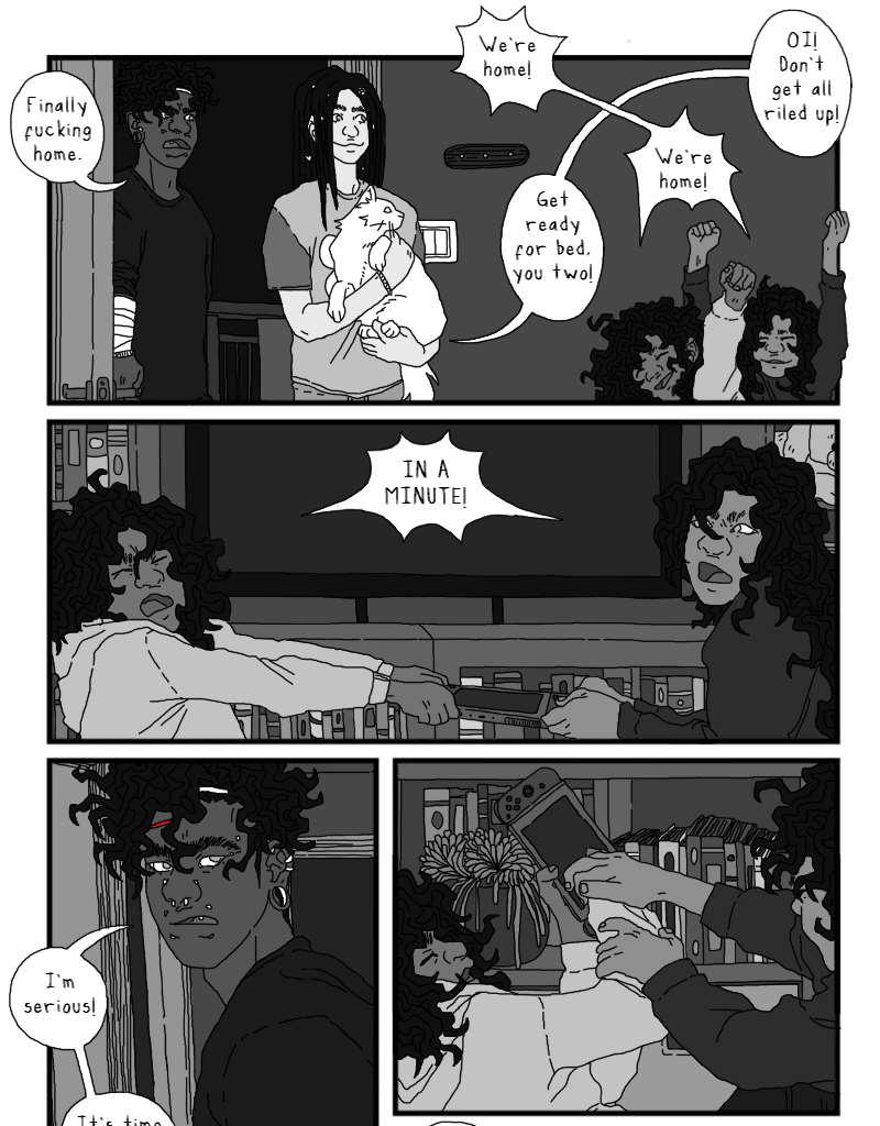 TEMPERAMENTAL - Episode 6, Page 1: Bedtime Story