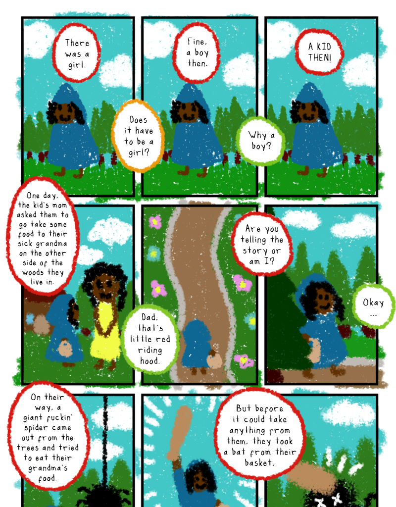 TEMPERAMENTAL - Episode 6, Page 5: Bedtime Story