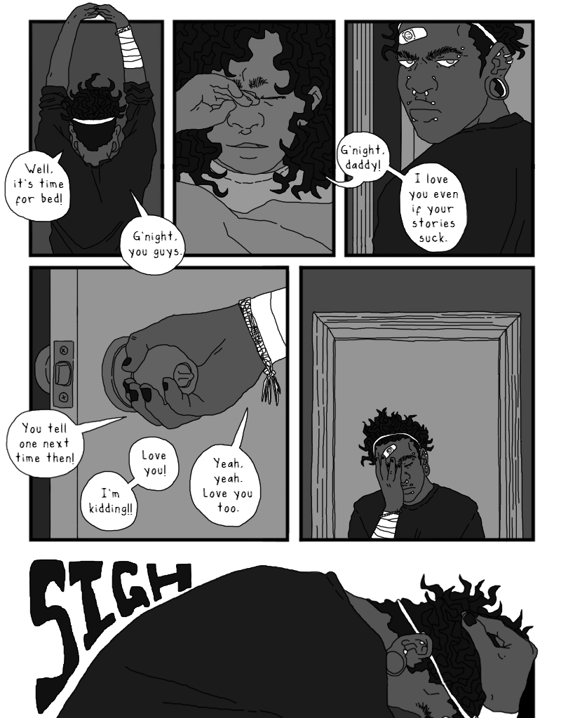 TEMPERAMENTAL - Episode 6, Page 11: Bedtime Story