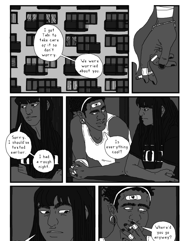 TEMPERAMENTAL - Episode 9, Page 10: What's Going On?