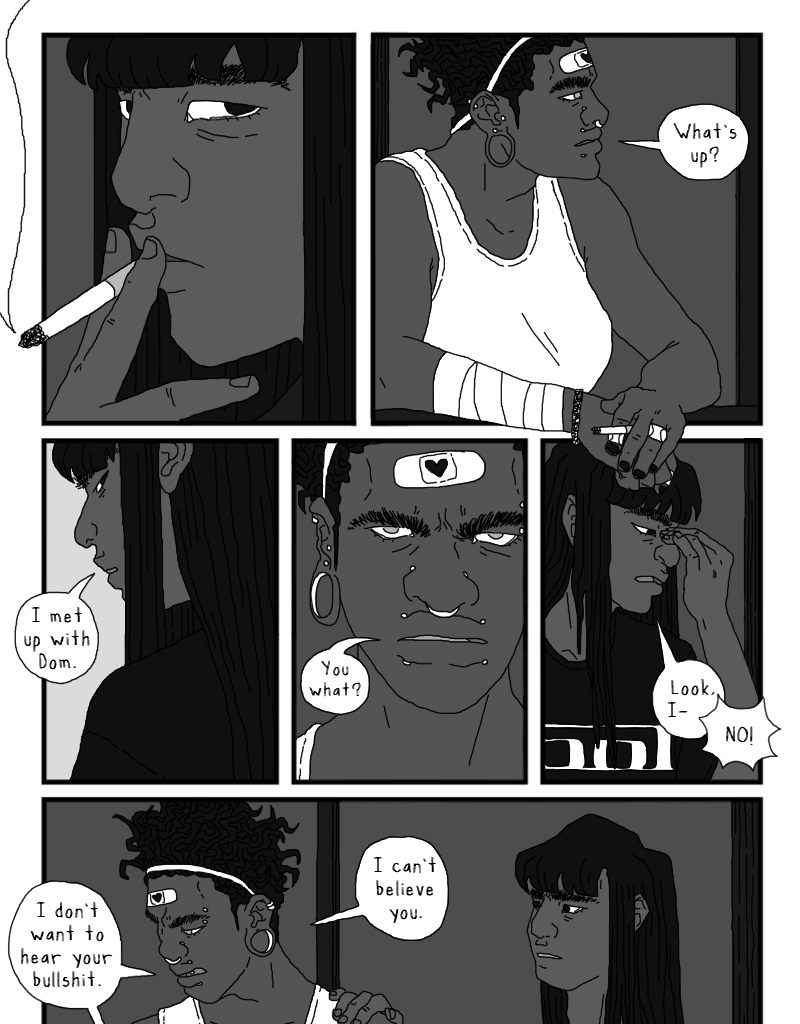 TEMPERAMENTAL - Episode 9, Page 11: What's Going On?