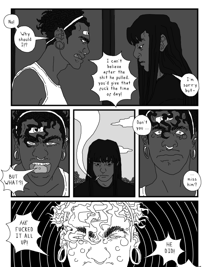 TEMPERAMENTAL - Episode 9, Page 12: What's Going On?