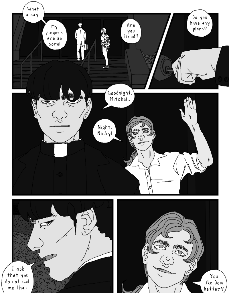 TEMPERAMENTAL - Episode 11, Page 1: Goodnight