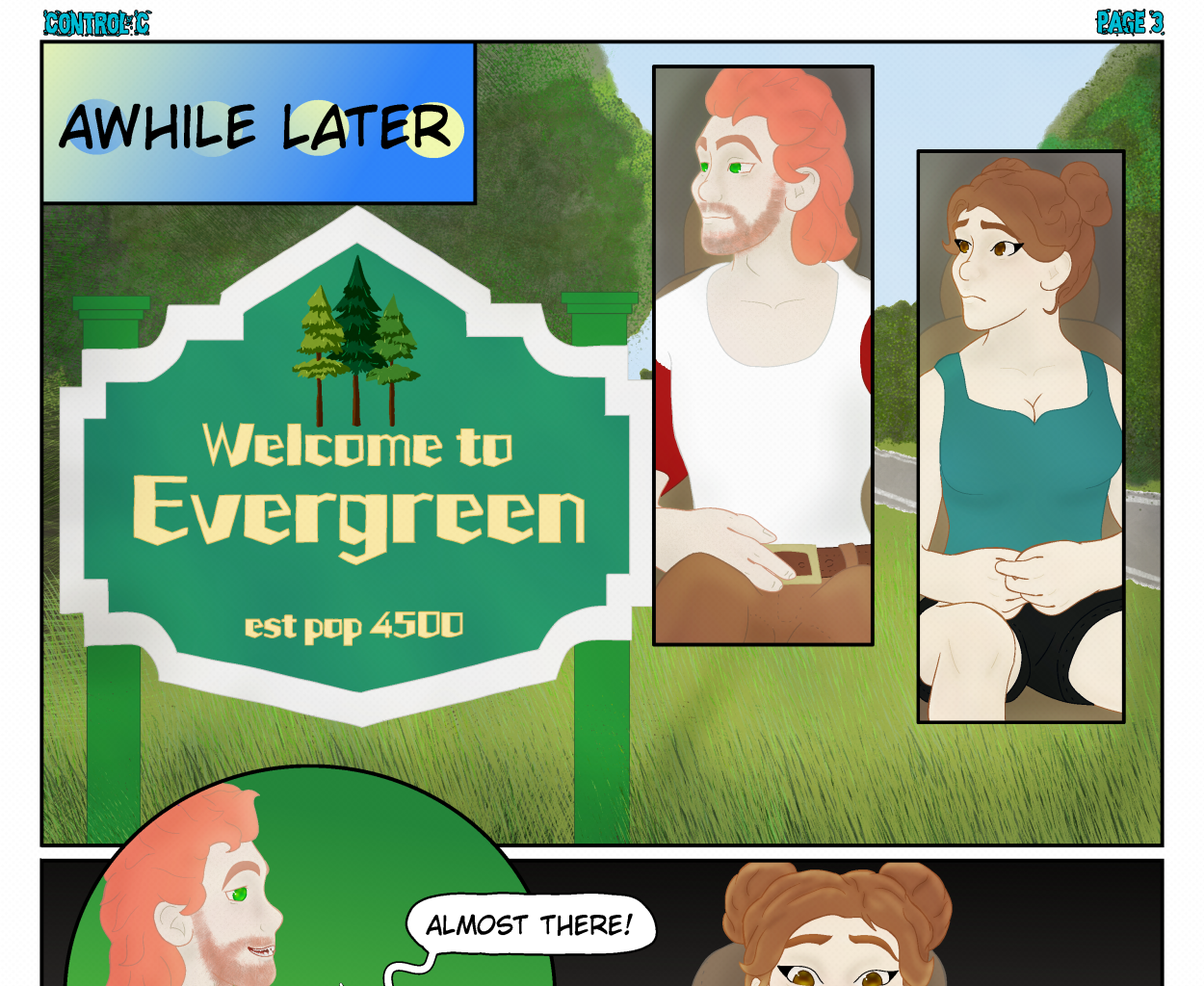 Control C - Episode 1, Page 3: 1.1