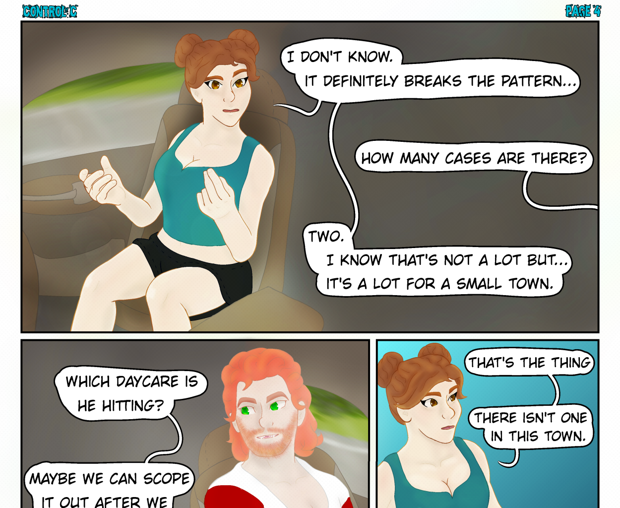 Control C - Episode 1, Page 4: 1.1