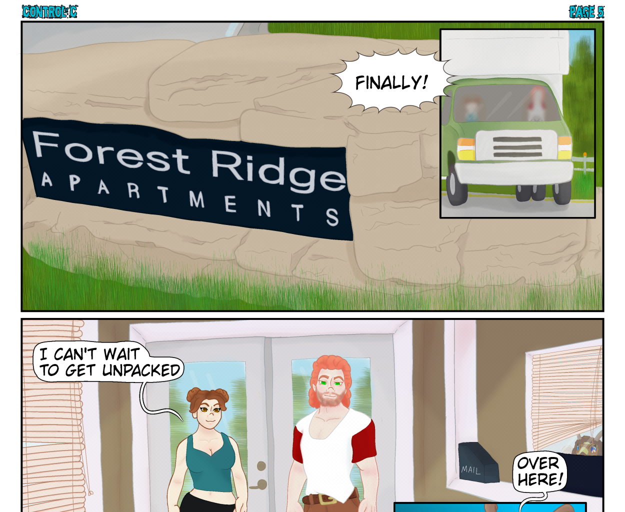 Control C - Episode 1, Page 5: 1.1