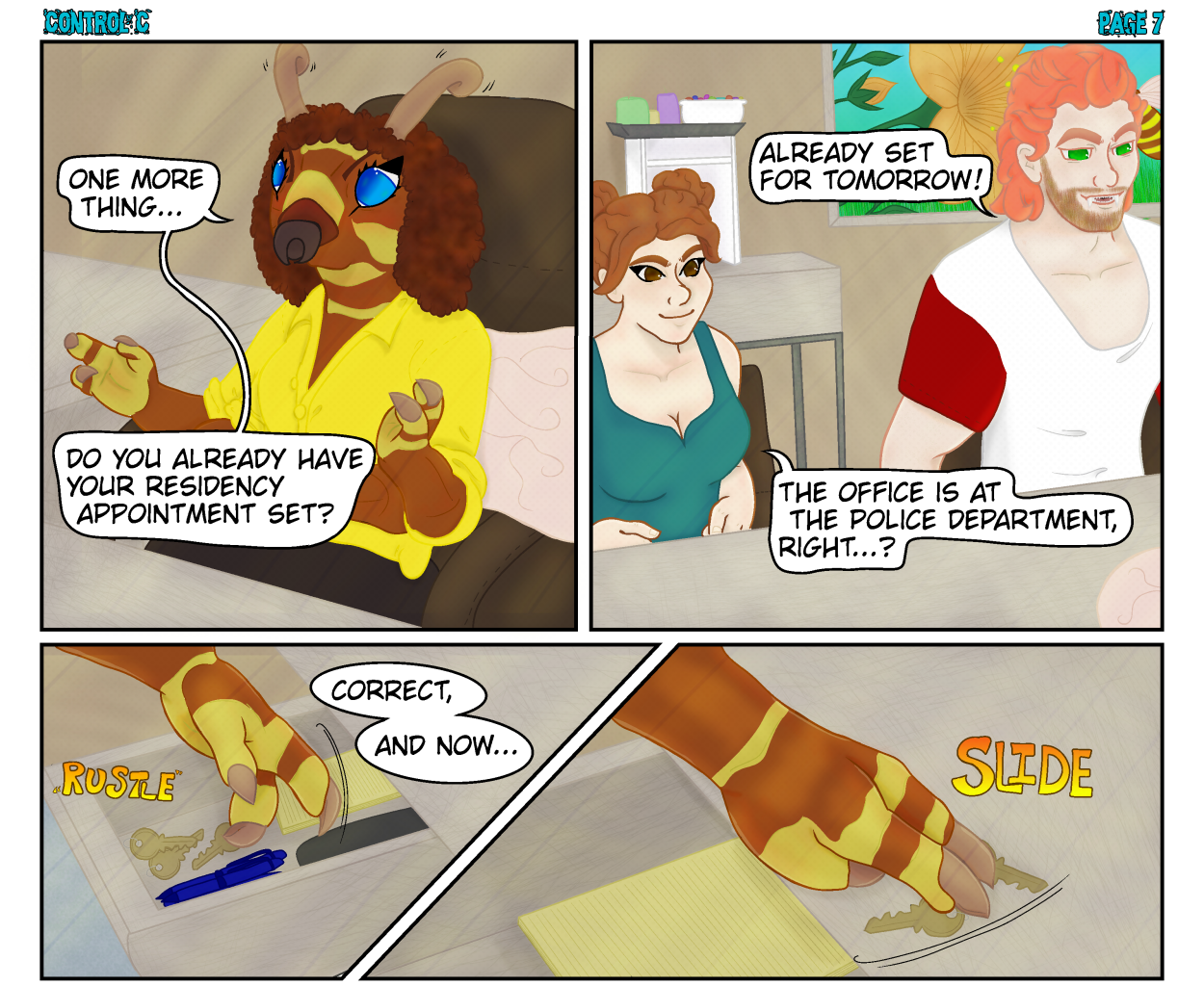 Control C - Episode 1, Page 7: 1.1