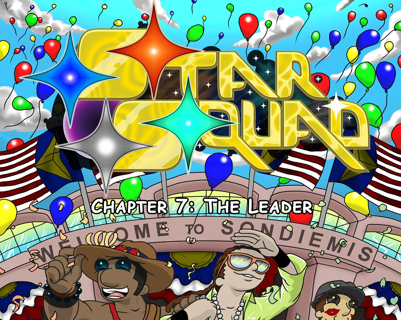 Star Squad - Episode 7, Page 1: Ch.7 - The Leader