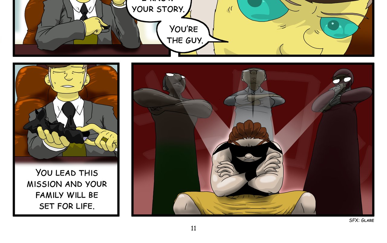 Star Squad - Episode 7, Page 13: Ch.7 - The Leader