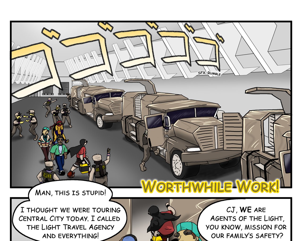 Star Squad - Episode 8, Page 3: Chapter 8: Useless