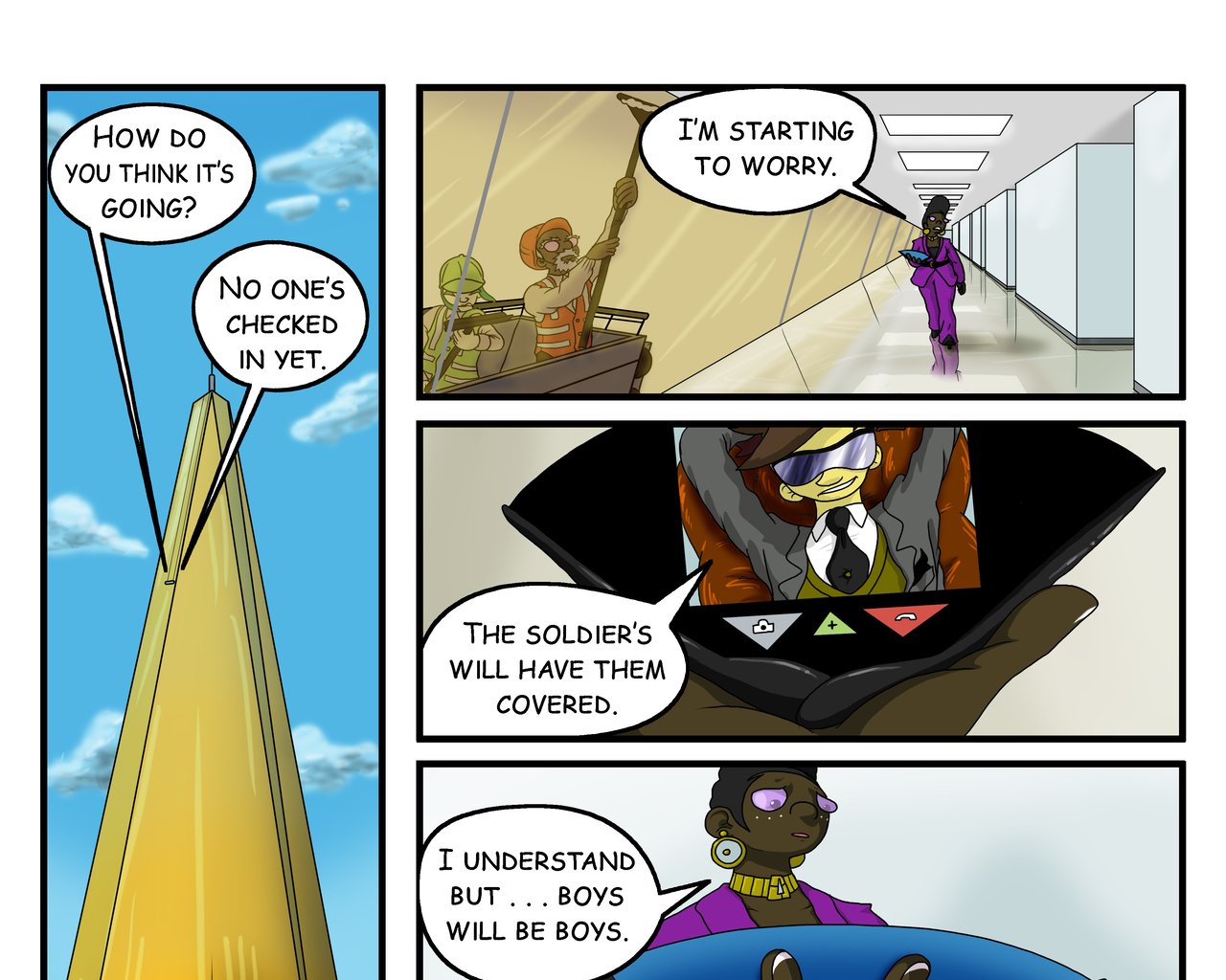 Star Squad - Episode 9, Page 4: Enter