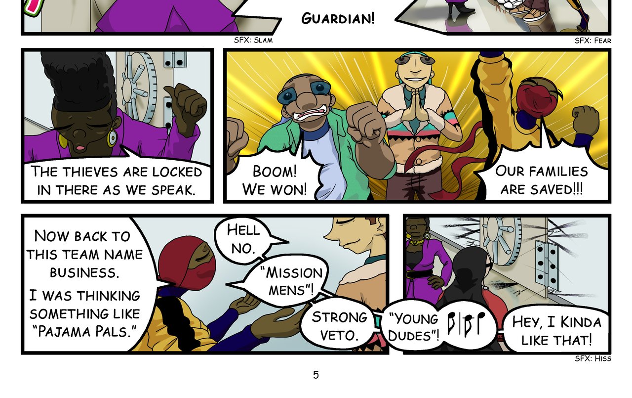 Star Squad - Episode 9, Page 6: Enter