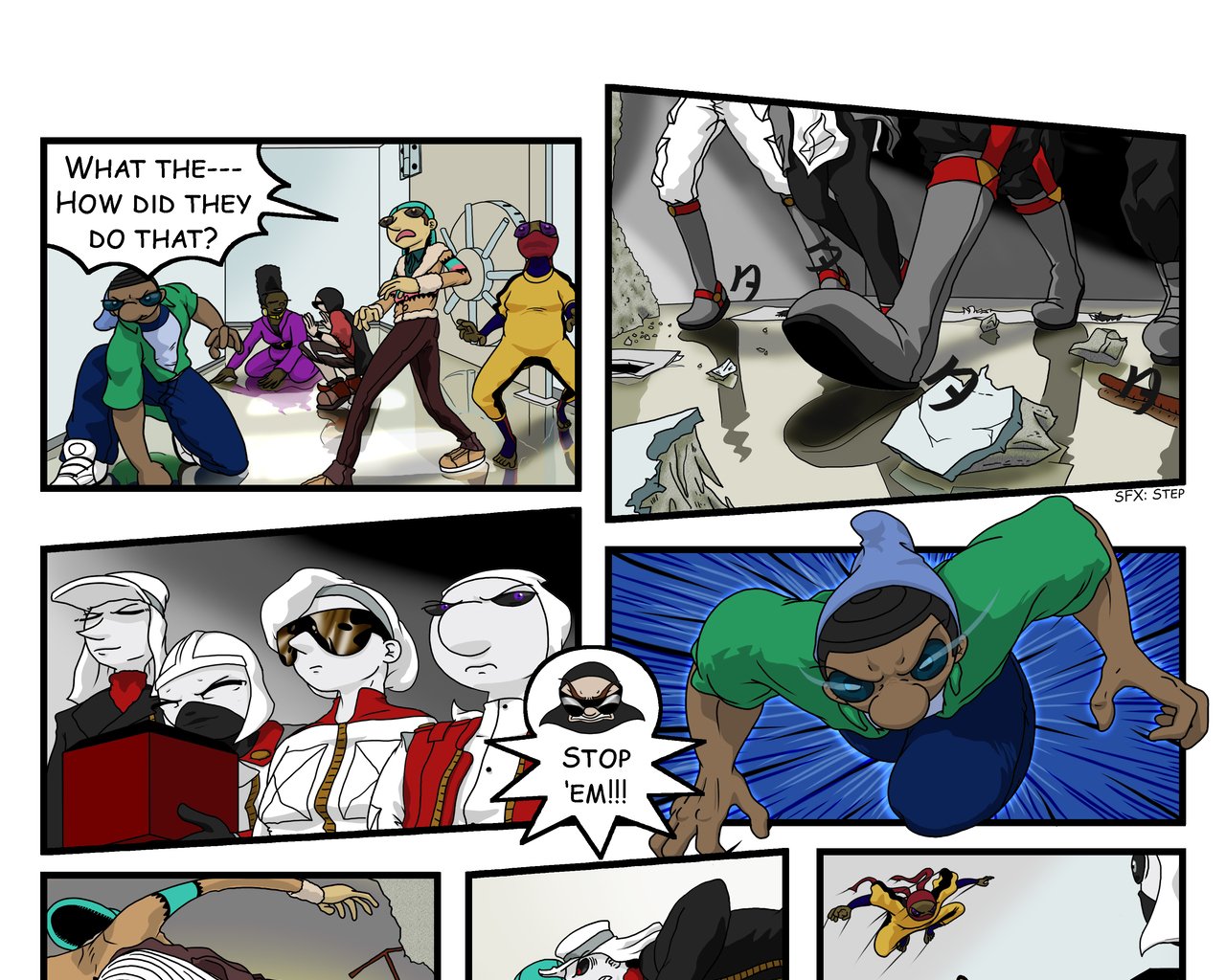 Star Squad - Episode 9, Page 8: Enter
