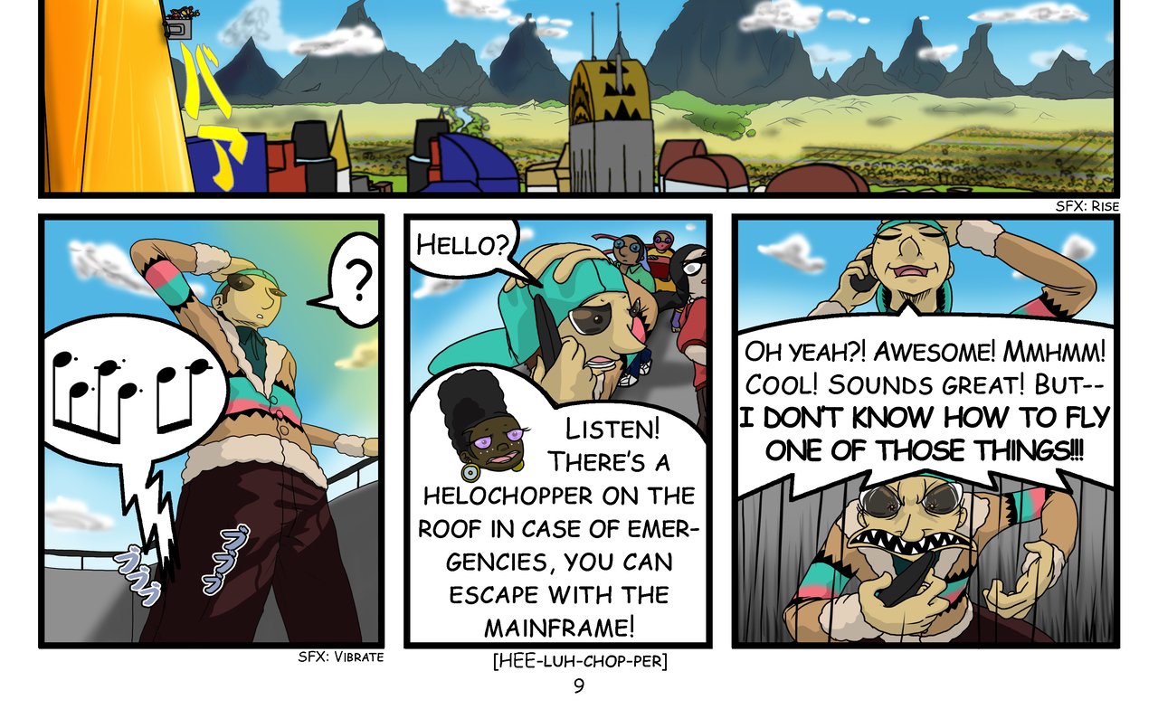 Star Squad - Episode 9, Page 10: Enter