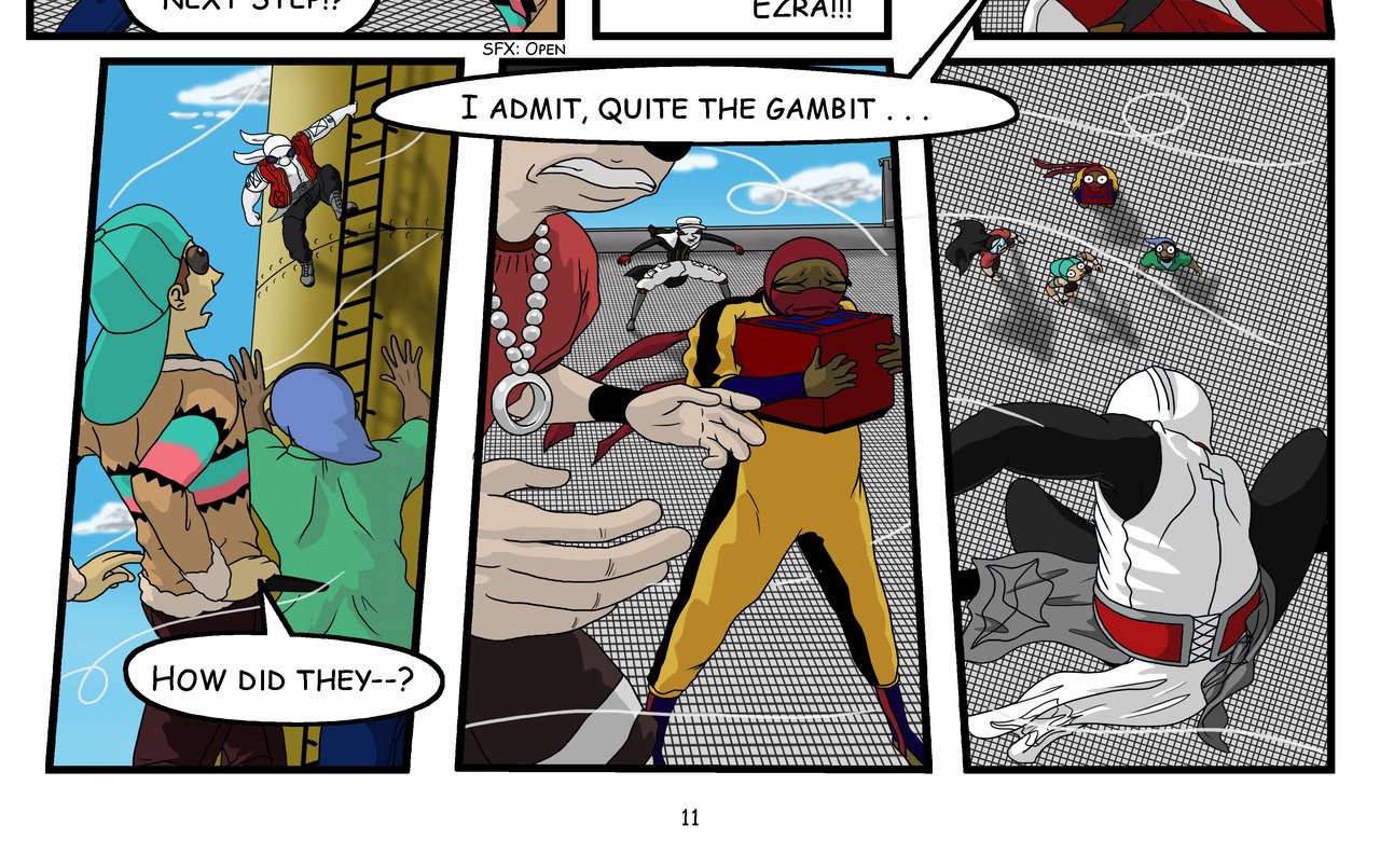 Star Squad - Episode 9, Page 12: Enter