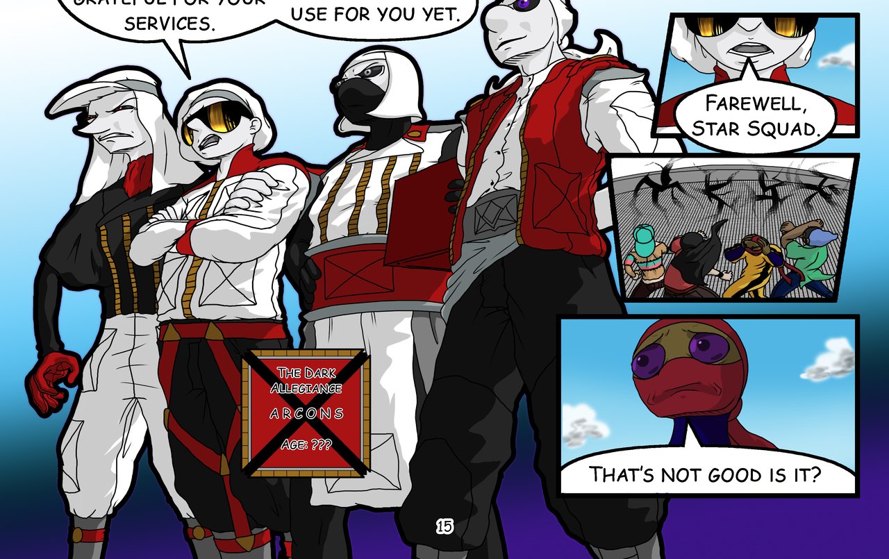 Star Squad - Episode 9, Page 16: Enter