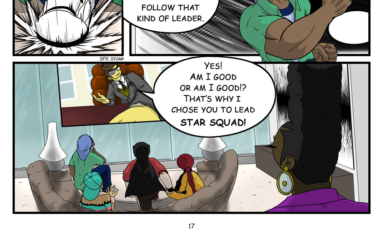 Star Squad - Episode 9, Page 18: Enter
