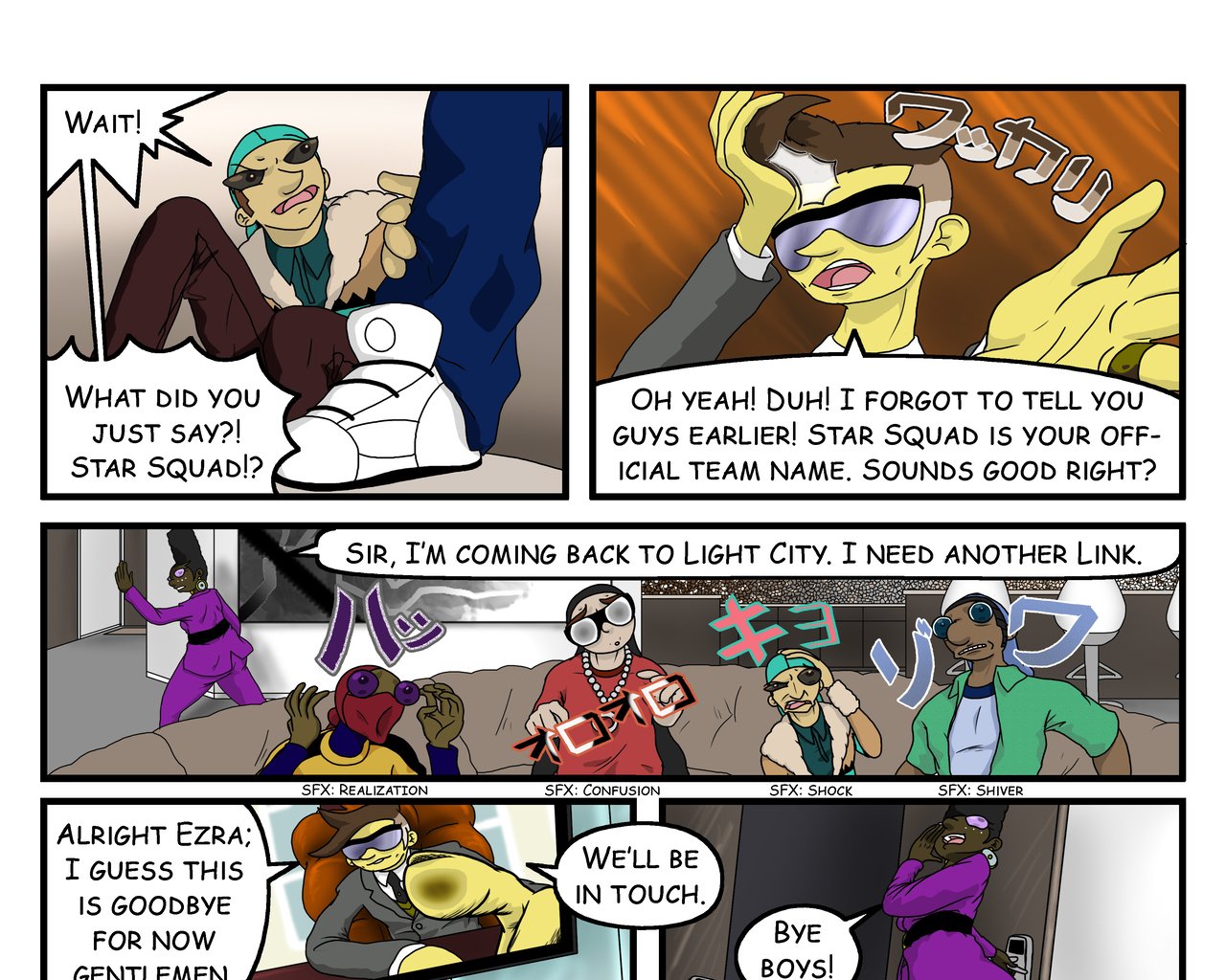 Star Squad - Episode 9, Page 19: Enter