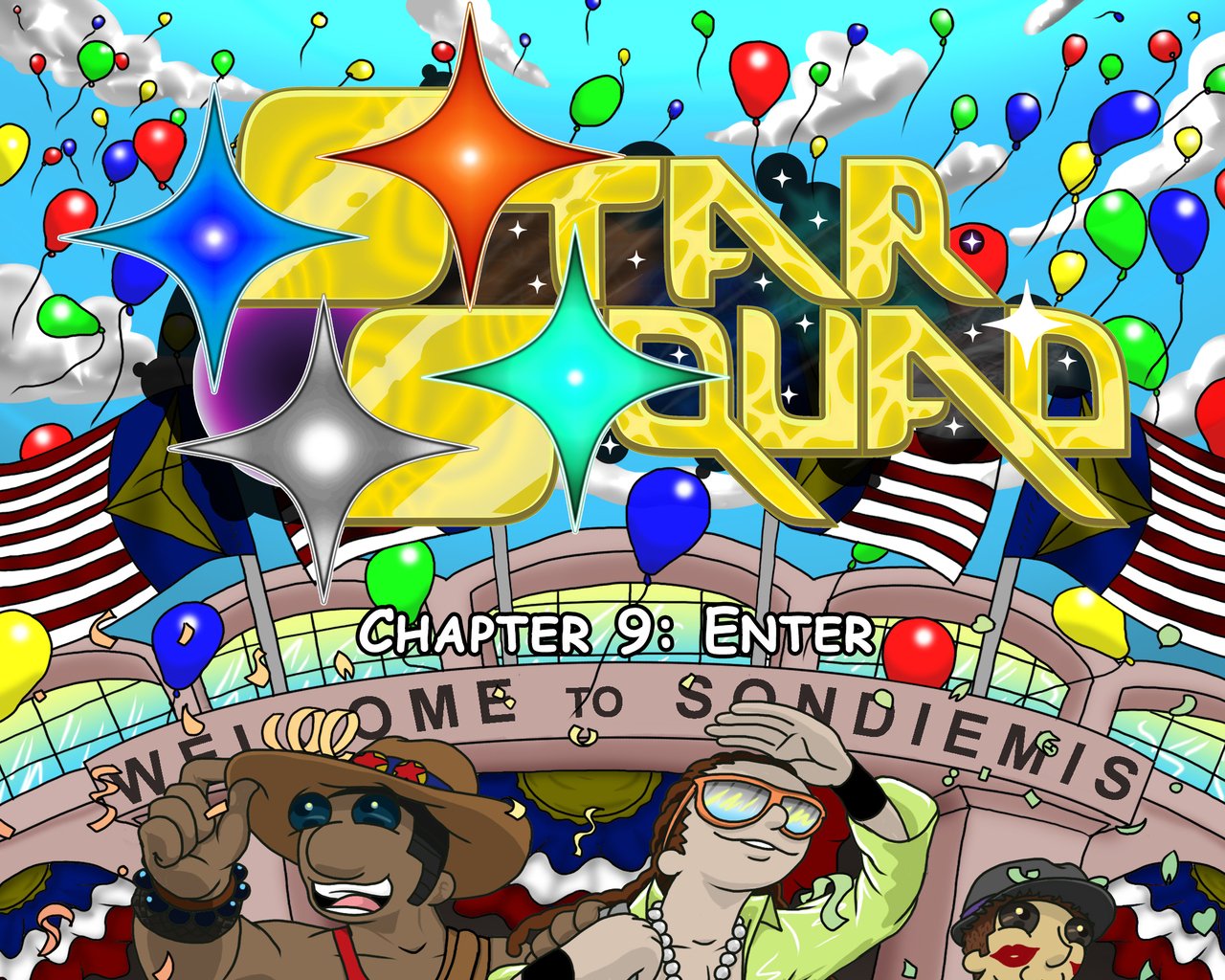 Star Squad - Episode 9, Page 24: Enter
