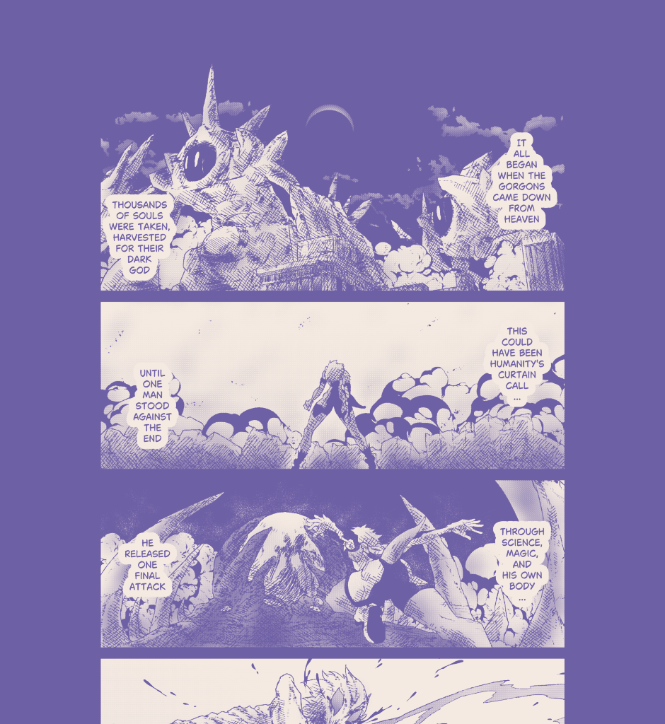 Blood Spine: Black Chapter - Episode 1, Page 2: Hero of the Future! Black Zero Returns! [1]