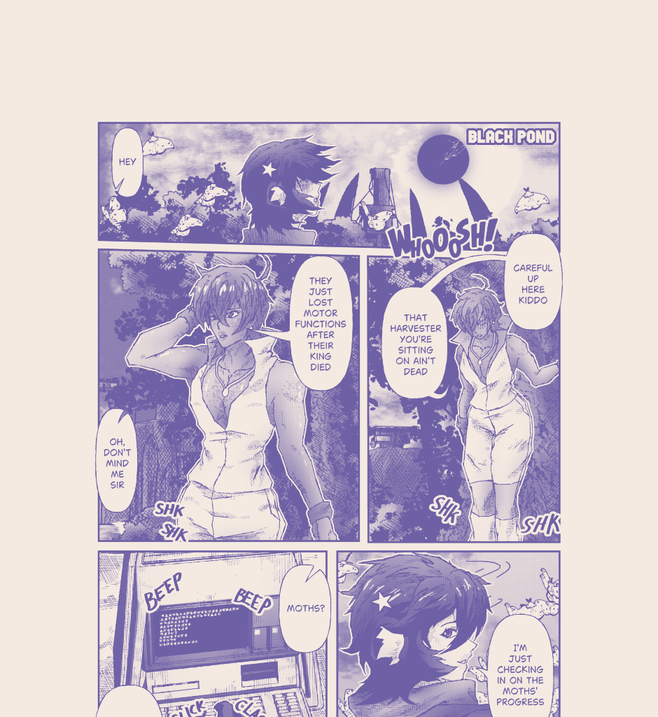 Blood Spine: Black Chapter - Episode 2, Page 1: Hero of the Future! Black Zero Returns! [2]