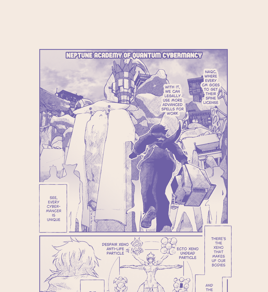 Blood Spine: Black Chapter - Episode 3, Page 1: Hero of the Future! Black Zero Returns! [3]