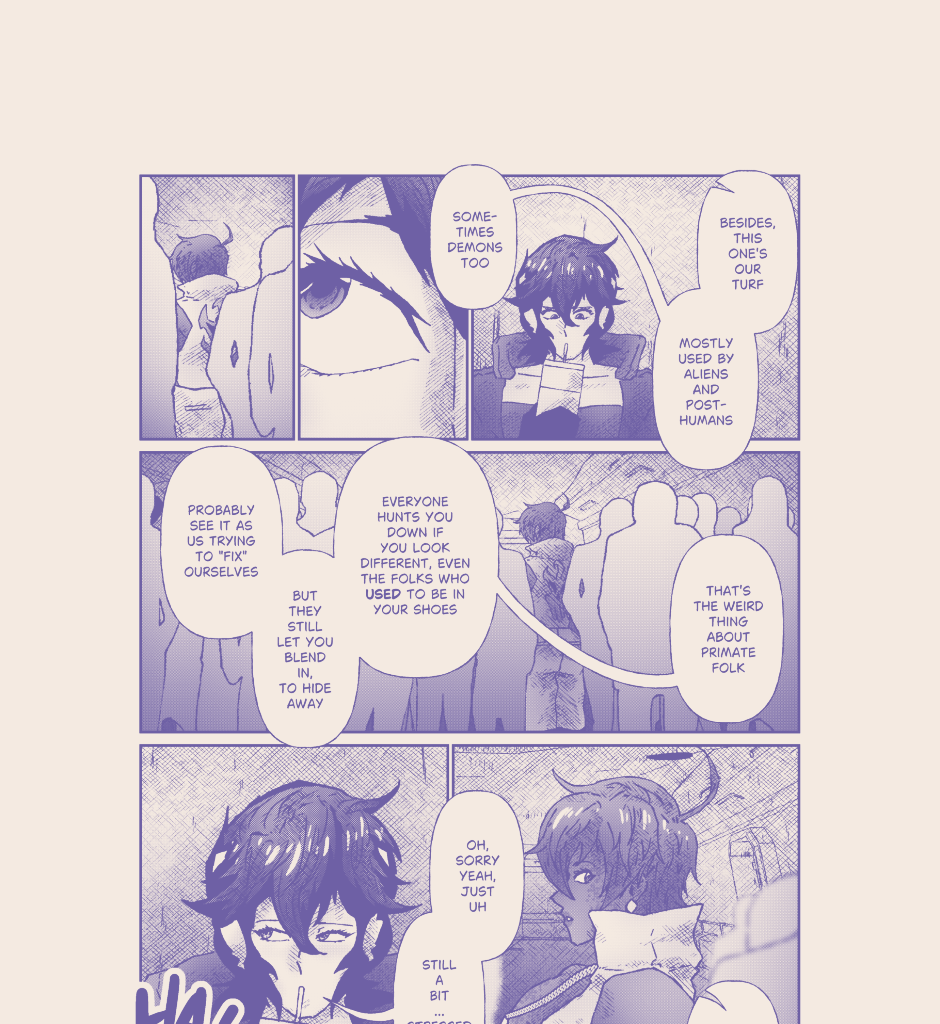 Blood Spine: Black Chapter - Episode 3, Page 5: Hero of the Future! Black Zero Returns! [3]