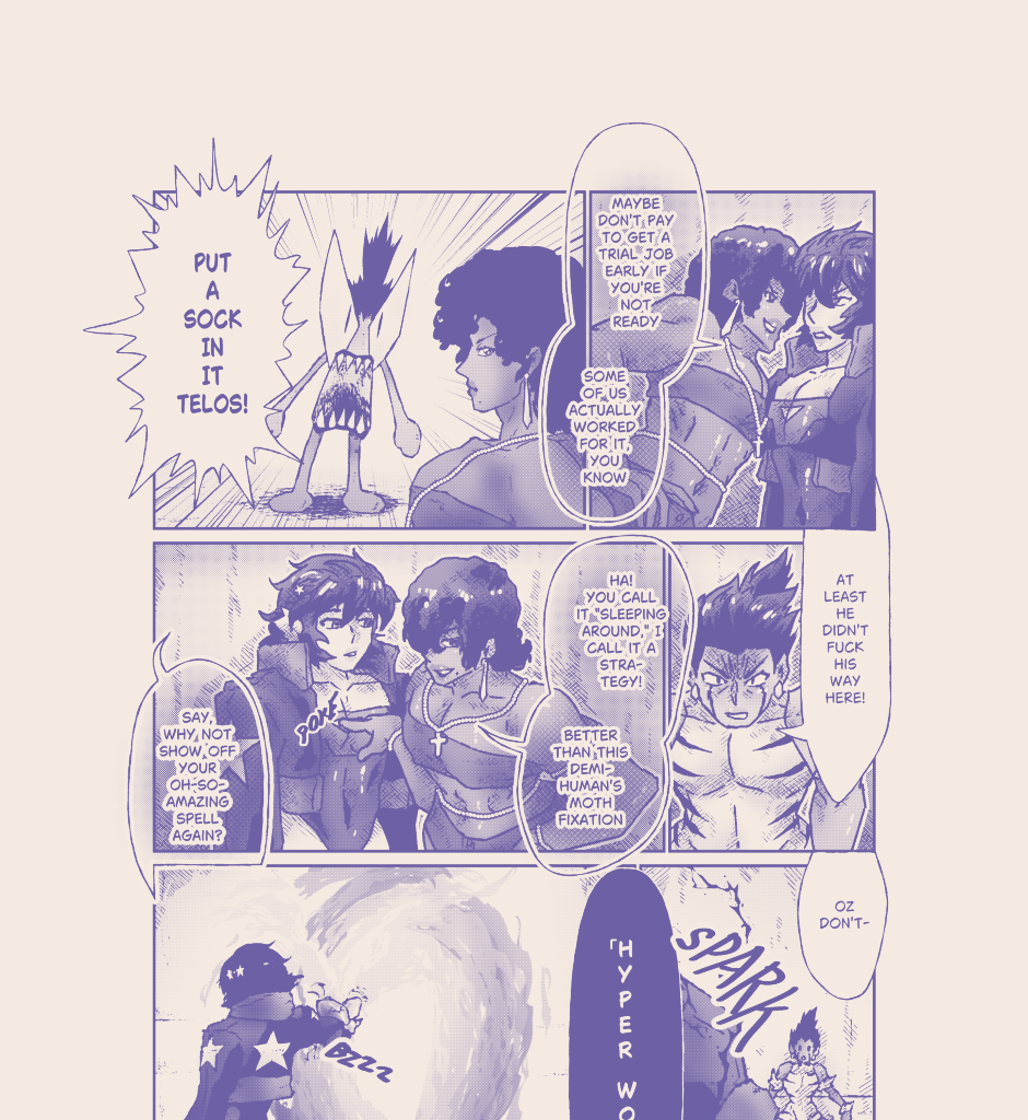 Blood Spine: Black Chapter - Episode 4, Page 1: Hero of the Future! Black Zero Returns! [4]