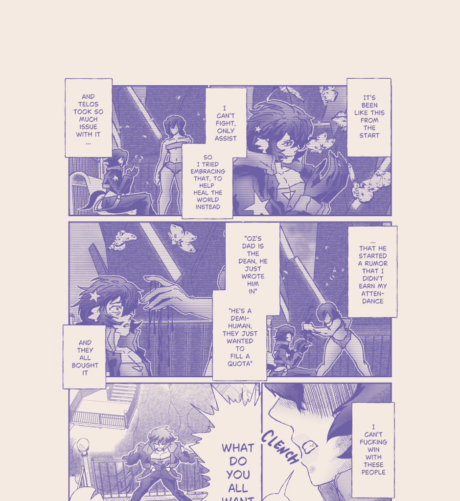 Blood Spine: Black Chapter - Episode 4, Page 3: Hero of the Future! Black Zero Returns! [4]