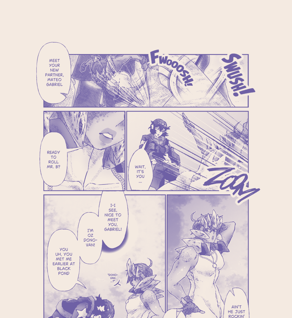 Blood Spine: Black Chapter - Episode 5, Page 2: Hero of the Future! Black Zero Returns! [5]
