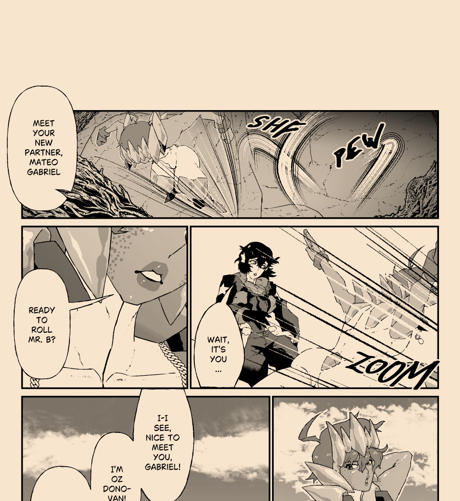 Blood Spine: Black Chapter - Episode 5, Page 2: Hero of the Future! Black Zero Returns! [5]