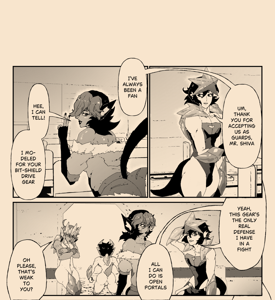 Blood Spine: Black Chapter - Episode 6, Page 4: Hero of the Future! Black Zero Returns! [6]