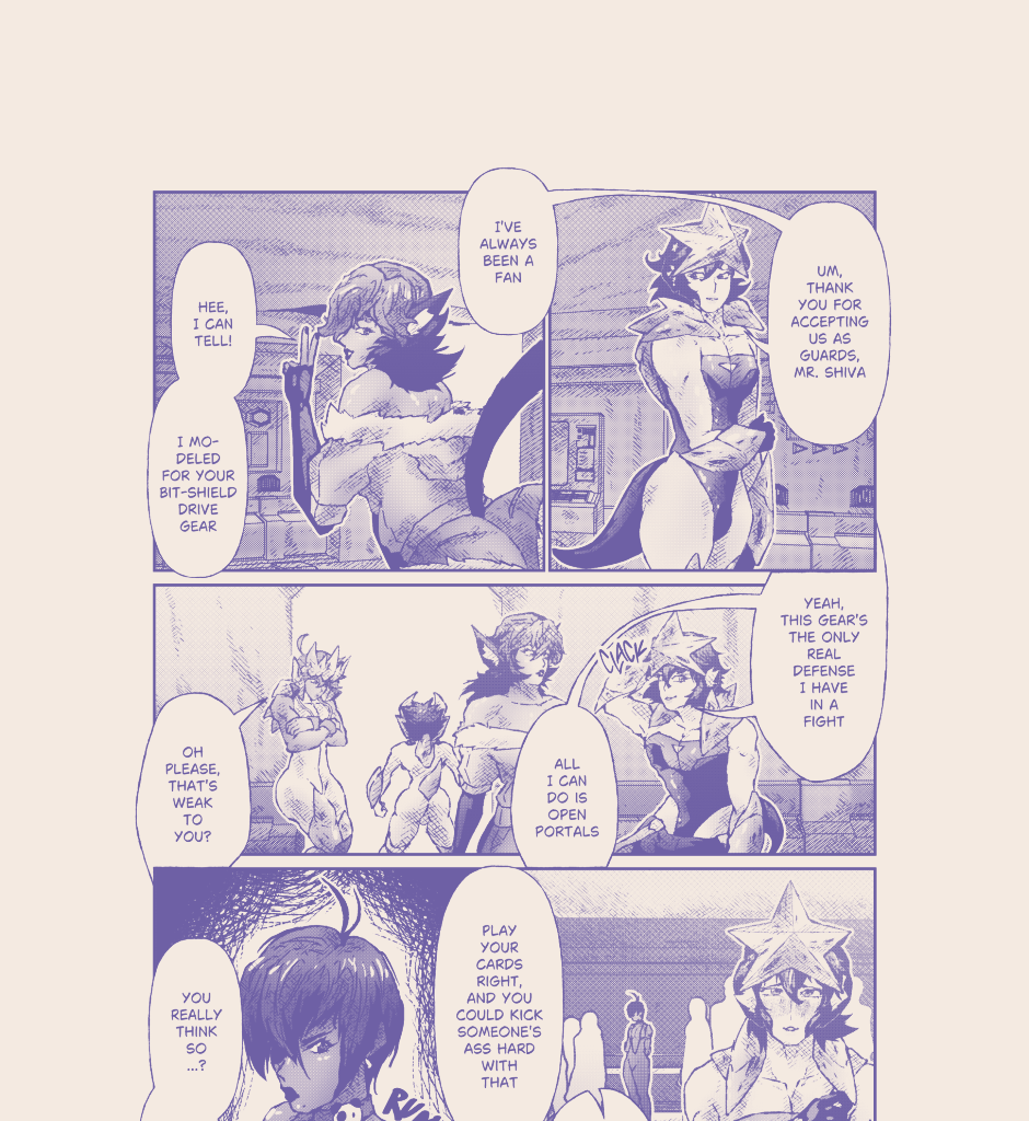 Blood Spine: Black Chapter - Episode 6, Page 4: Hero of the Future! Black Zero Returns! [6]