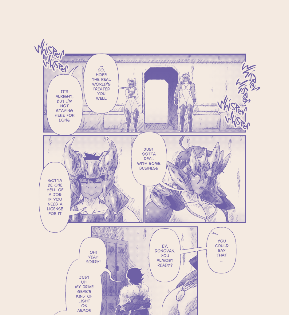 Blood Spine: Black Chapter - Episode 6, Page 1: Hero of the Future! Black Zero Returns! [6]