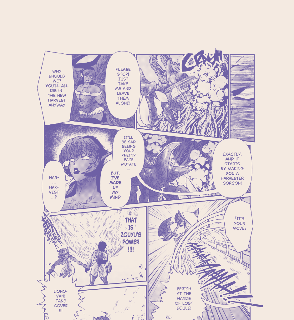 Blood Spine: Black Chapter - Episode 7, Page 3: Hero of the Future! Black Zero Returns! [7]