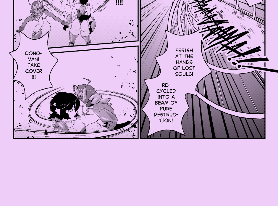 Blood Spine: Black Chapter - Episode 7, Page 3: Hero of the Future! Black Zero Returns! [7]