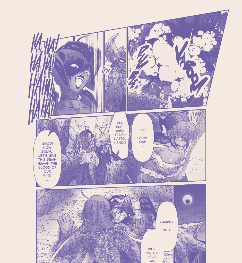 Blood Spine: Black Chapter - Episode 8, Page 1: Hero of the Future! Black Zero Returns! [8]
