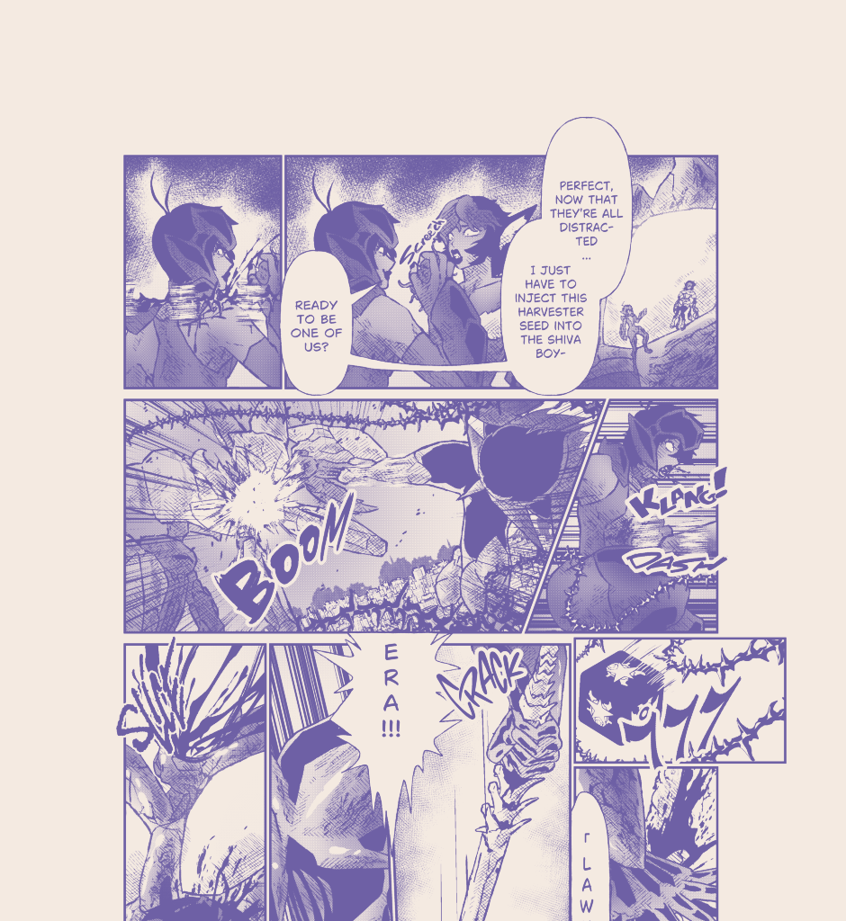 Blood Spine: Black Chapter - Episode 10, Page 1: Hero of the Future! Black Zero Returns! [10]