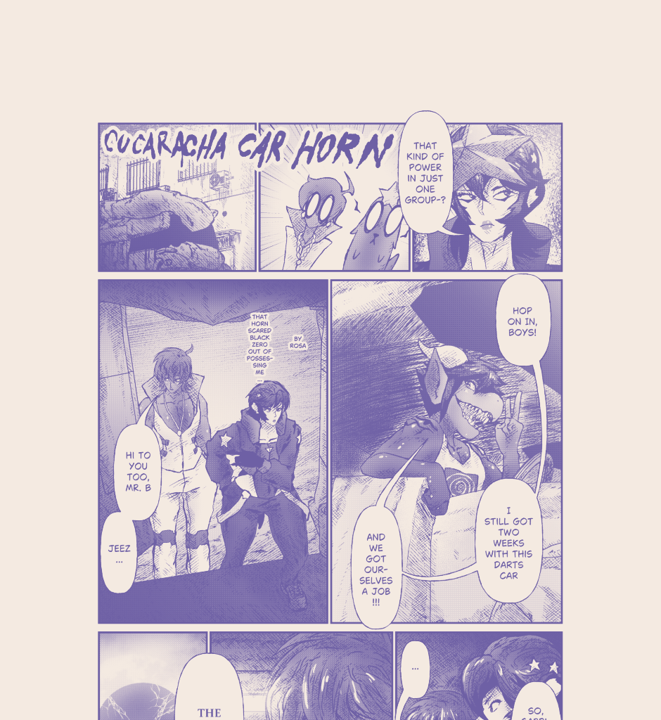 Blood Spine: Black Chapter - Episode 14, Page 7: Dimstar's Gallery of Chaos! [1]