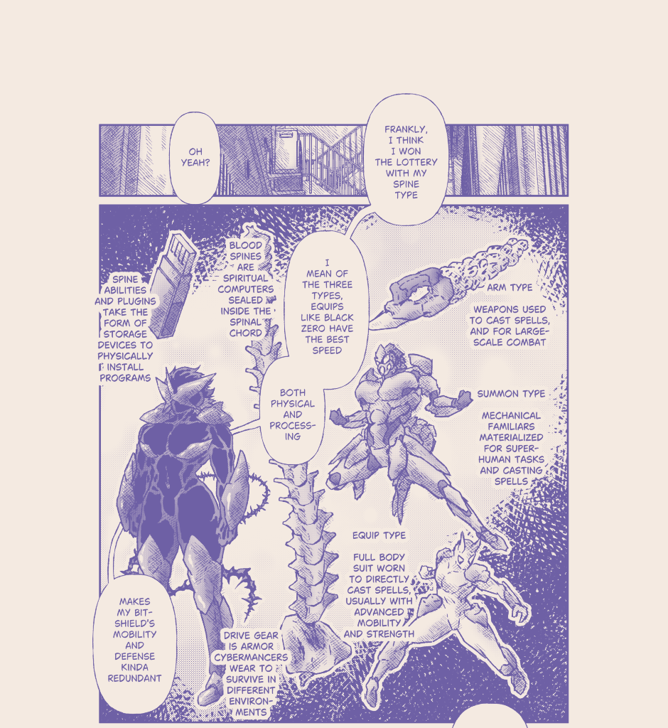 Blood Spine: Black Chapter - Episode 14, Page 3: Dimstar's Gallery of Chaos! [1]