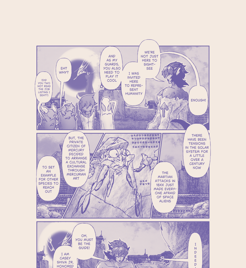 Blood Spine: Black Chapter - Episode 18, Page 1: Dimstar's Gallery of Chaos! [5]