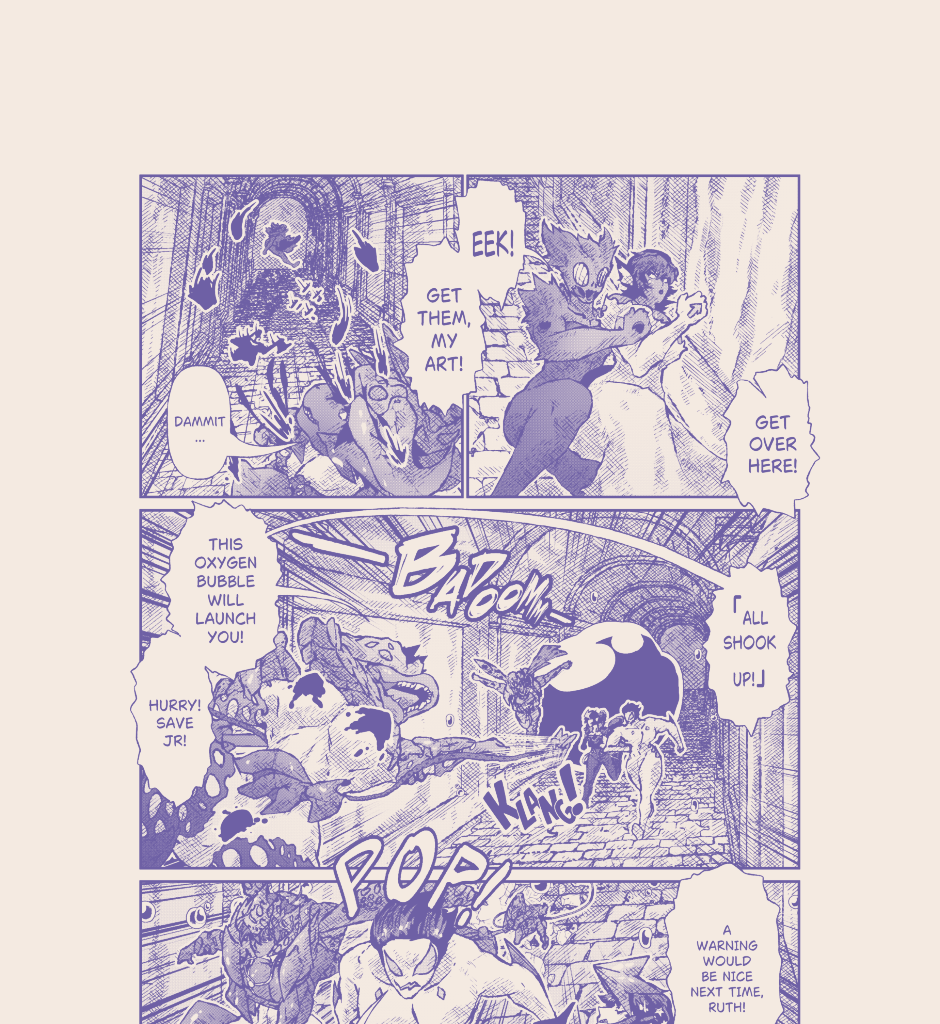 Blood Spine: Black Chapter - Episode 20, Page 1: Dimstar's Gallery of Chaos! [7]