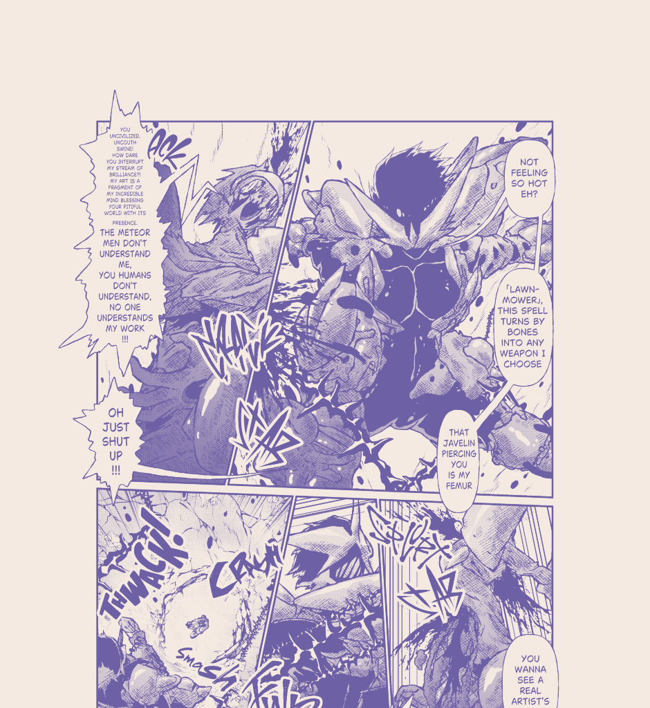 Blood Spine: Black Chapter - Episode 22, Page 1: Dimstar's Gallery of Chaos! [9]