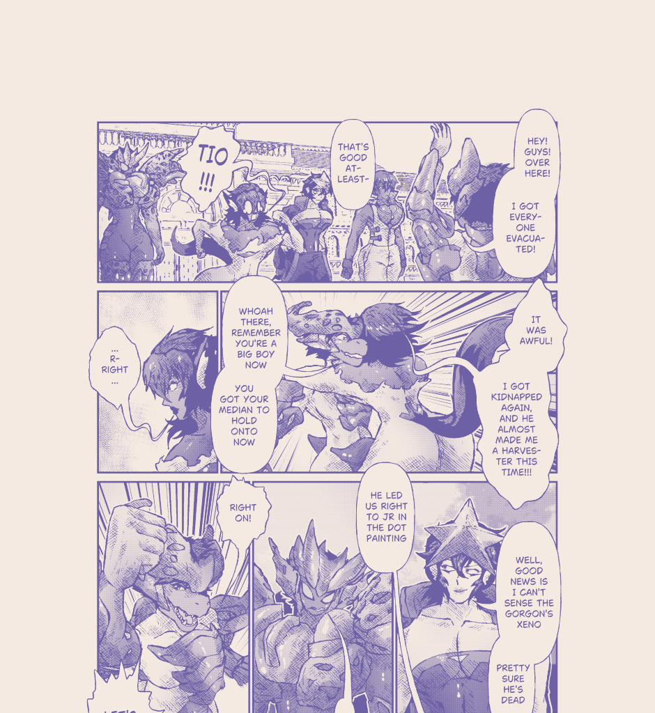 Blood Spine: Black Chapter - Episode 23, Page 1: Dimstar's Gallery of Chaos! [10]