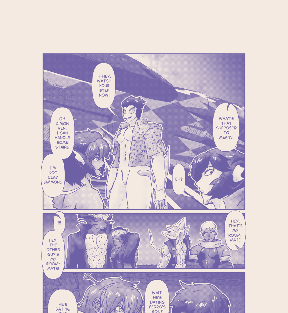 Blood Spine: Black Chapter - Episode 31, Page 3: Metal's Terminal Velocity [4]