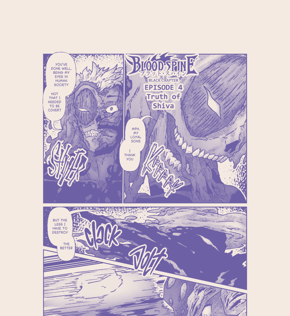 Blood Spine: Black Chapter - Episode 46, Page 2: Truth of Shiva [1]