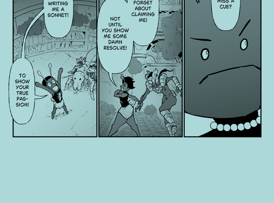 Zhem: Dance of the Unflappable Knight - Episode 2, Page 1: Prince of the Antheap [2]