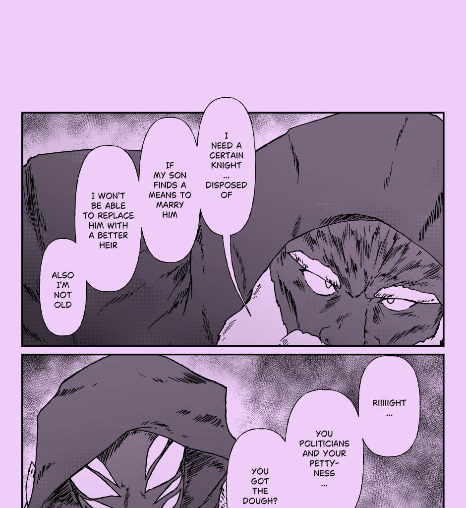 Zhem: Dance of the Unflappable Knight - Episode 4, Page 3: Eccentric Sound of Death [1]